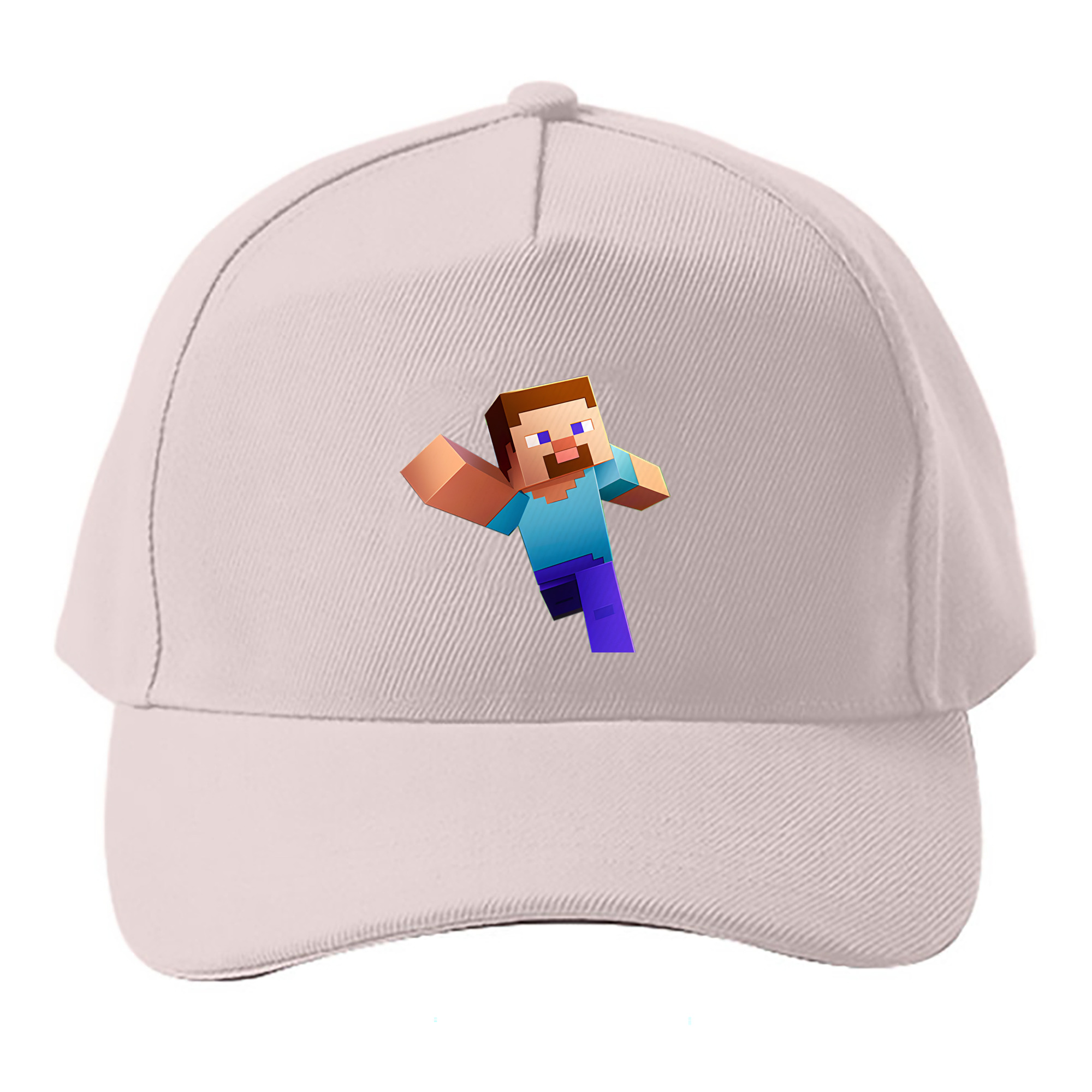 （画像用） マインクラフト ブロックの世界 Minecraft MC Block world ベースボールキャップ 綿100％ 男女兼用 帽子 スポーツ